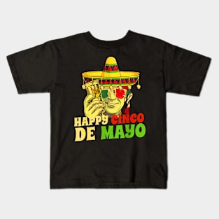 Biden happy cinco de mayo Kids T-Shirt